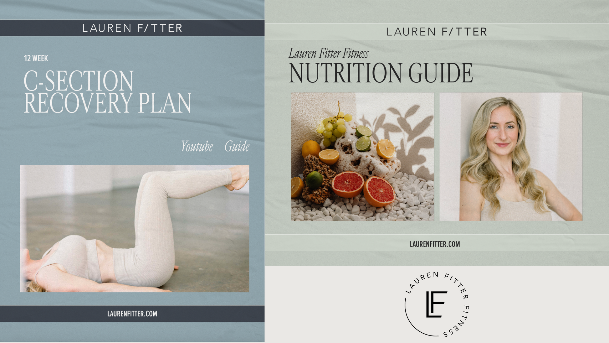 lauren fitter postpartum exercise & nutrition youtube guides